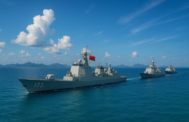 Chinese warships in South China Sea rile Vietnam