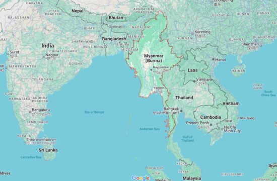 Myanmar Map