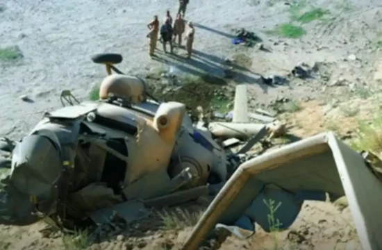 Pakistani helicopter downed in Balochistan