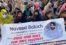 The Baloch hold another protest over enforced disappearances
