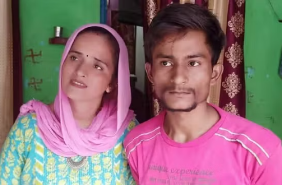Seema Haider and Sachin Meena